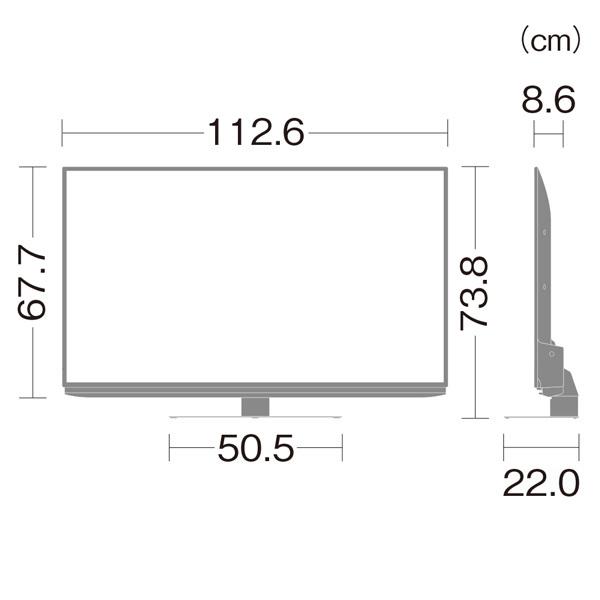SHARP（シャープ） テレビ 50型 液晶テレビ アクオス 50インチ TV 4T