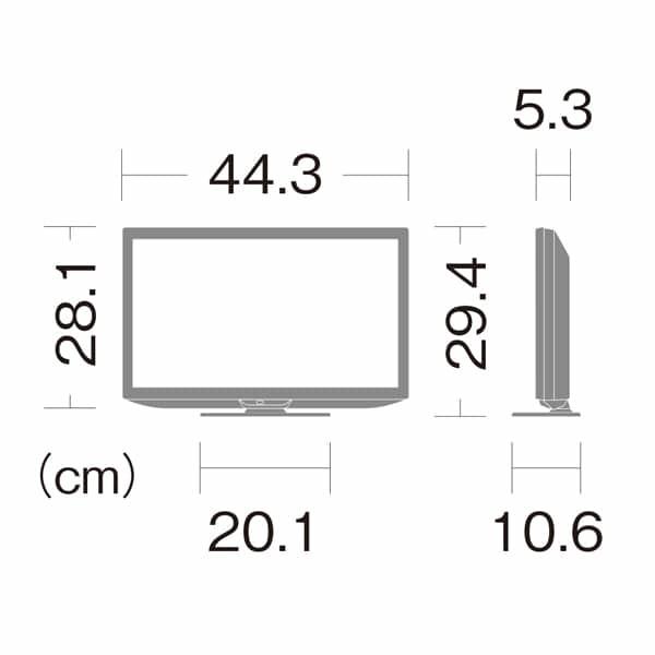 SHARP（シャープ） テレビ 19型 液晶テレビ アクオス 19インチ TV