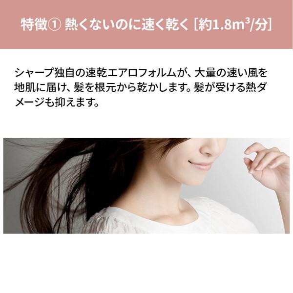SHARP ヘアドライヤー 温冷切替機能 運転モード | IB-WX3 | 美容家電：シャープ
