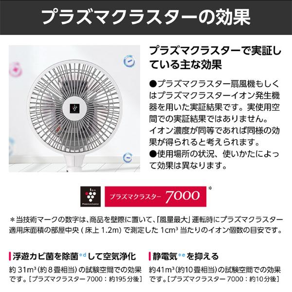シャープ 扇風機 PJ-R2DS-W SHARP ホワイト系 3Dサーキュレーション 