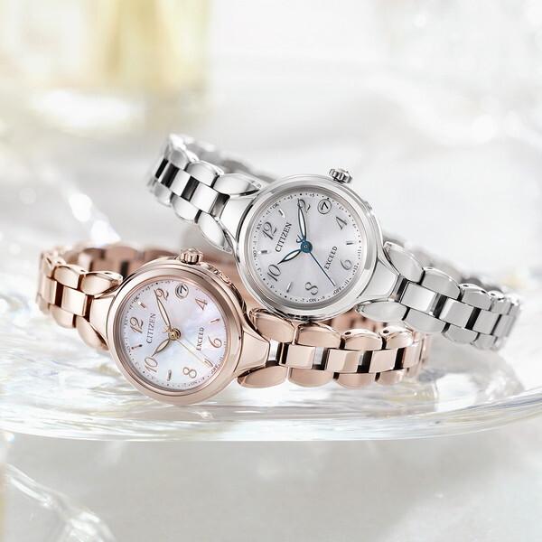 腕時計 時計 CITIZEN シチズン EXCEED エクシード ES9472-54W エコ・ドライブ電波腕時計 レディース ウォッチ 誕生日 新生活 母の日 クリスマス プレゼントの画像