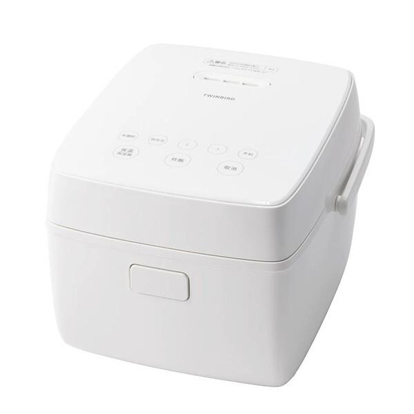 【新品】ツインバード 炊飯器 3合 IH 一人暮らし ホワイト RM-D793W ツインバード（TWINBIRD） 炊飯器 3合炊き 一人暮らし用 IH RM-D793W