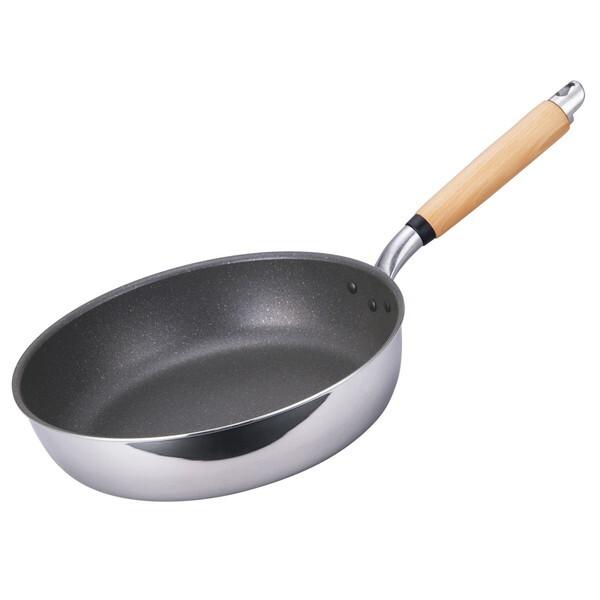 ★新品送料込★北陸アルミEGGFORMフライパン24cm蓋付きIH対応お買得 新品未使用送料込お買得特価 北陸アルミ日本製EGG FORM蓋付き