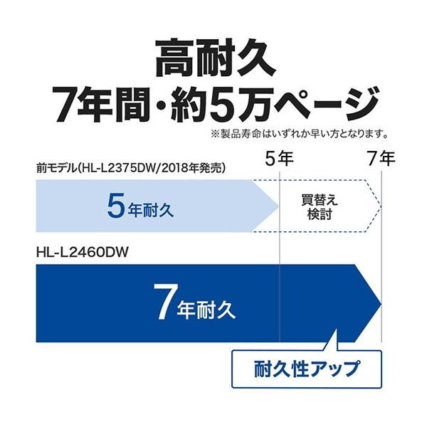 ブラザー工業 Brother HL-L2460DW JUSTIO A4モノクロレーザー
