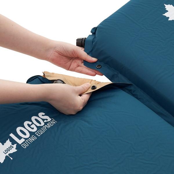 【未使用】LOGOS ロゴス 100セルフインフレートマット【新品開封品】 LOGOS（ロゴス） マット 高密弾力 100セルフインフレートマット・SOLO