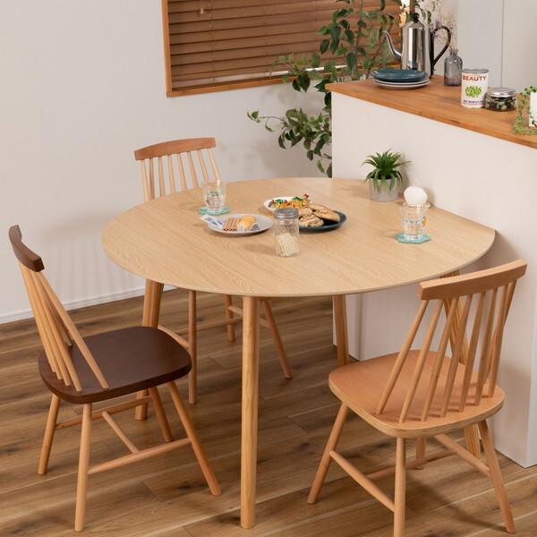 東谷 TAP-003NA 変形 ラウンドテーブル メーカー直送