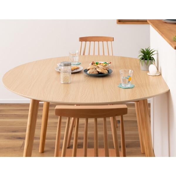 東谷 TAP-003NA 変形 ラウンドテーブル メーカー直送