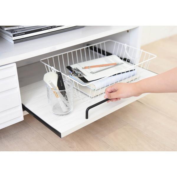 ローボード ホワイト 幅120 テレビ台 テレビボード 脚付 おしゃれ