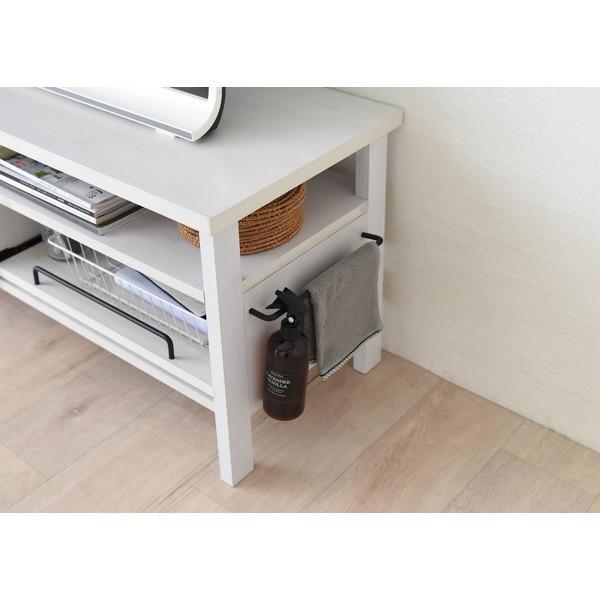 ローボード ホワイト 幅120 テレビ台 テレビボード 脚付 おしゃれ