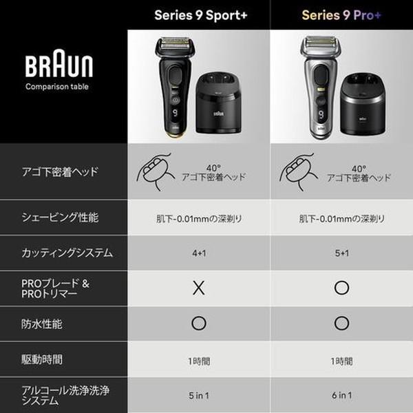【新品未開封】BRAUN 9350ccアトリエブラック　シリーズ9 sports BRAUN（ブラウン） BRAUN 9350cc アトリエブラック シリーズ9 sports