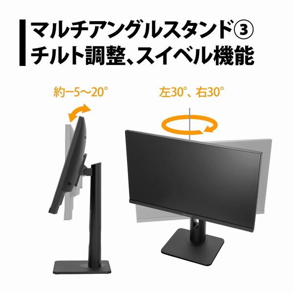 PRINCETON（プリンストン） princeton PTF-H241WS-BK ブラック 23.8型