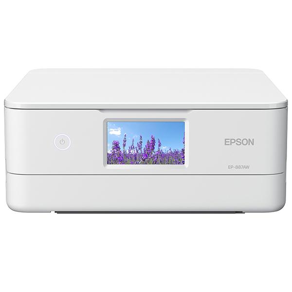 エプソン（EPSON） EPSON EP-887AW ホワイト カラリオ A4カラー