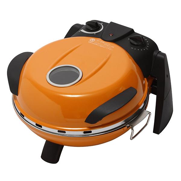 石窯ピザメーカー フカイ工業 FPM-160-OR オレンジ さくさく石窯ピザメーカー