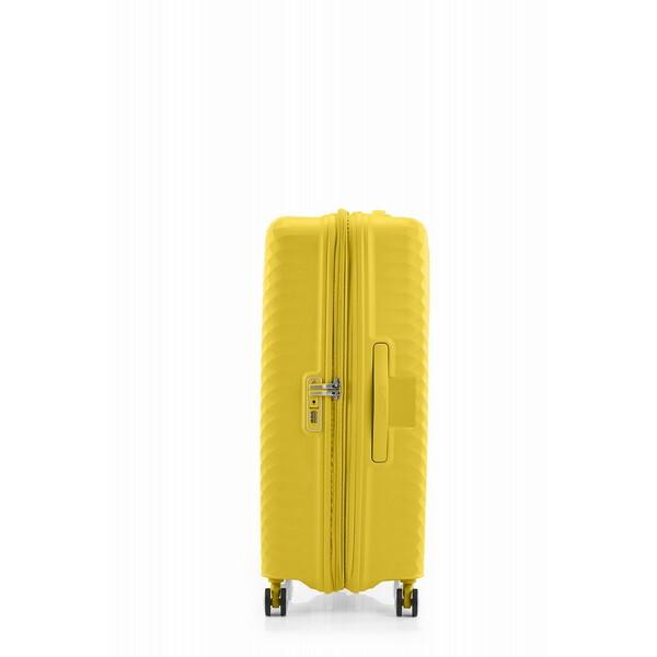 サムソナイト SQUASEM SP 75cm EXP CーYELLOW シトロンイエロー スクアセム スーツケース (94/106L)_3