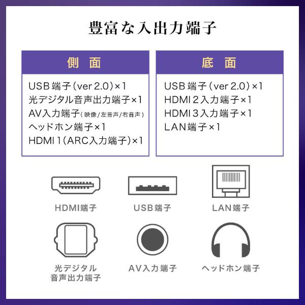 テレビ 40型 液晶テレビ CHiQ 40インチ TV JL40G7E チューナー