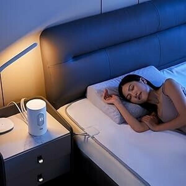 8H W1-12 ホワイト SLEEP スマート温水マットレスパッド : MAXZEN