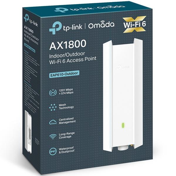 TP-Link TP-LINK EAP610-Outdoor 屋内外対応Wi-Fi 6アクセスポイント