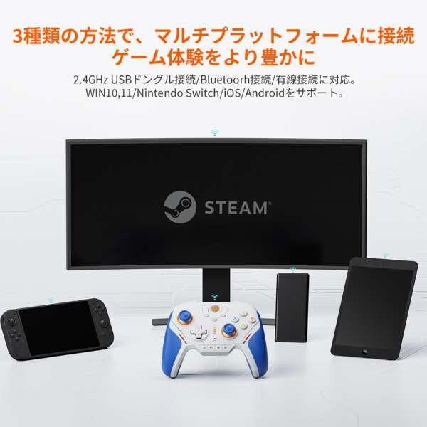 BIGBIG WON Blitz 2 ブルー ワイヤレス&有線ゲーミング