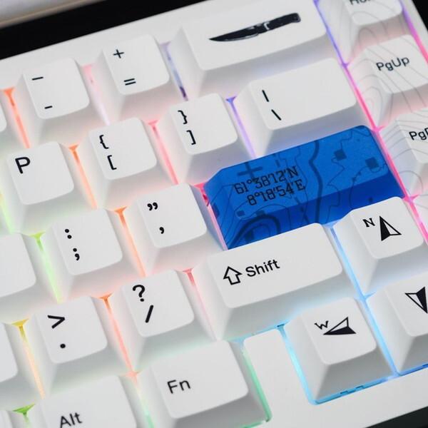 アミロ vm-vyu67-a110-gvmw Summit Muse65 HE Metal Keyboard ゲーミングキーボード(英語配列67キー / テンキーレス / USB /有線)_8