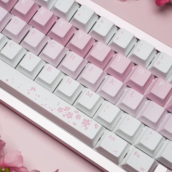 アミロ vm-vyu67-a113-gmwf Sakura Muse 65 Mechanical Keyboard