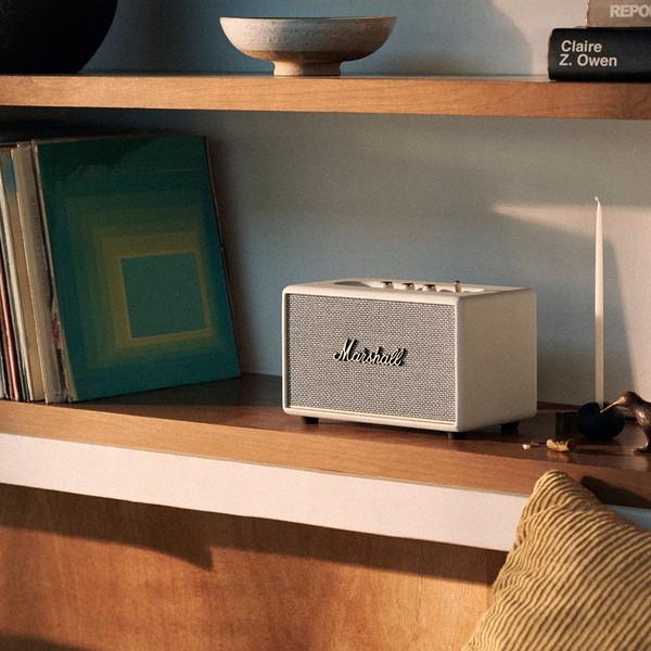 【Marshall】 Acton Ⅲ cream 美品 Marshall Acton III Bluetooth Home Speaker with Bass / Treble