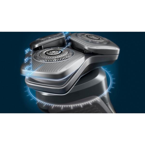 シェーバー 電気シェーバー フィリップス PHILIPS メンズシェーバー 電動ひげそり 髭剃り S9697/50 ダーククローム 9000シリーズ 回転式 3枚刃 充電式_3