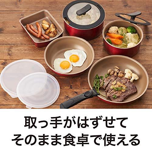 高品質】エバークック フライパンセット 10点セット IH対応 アルファ
