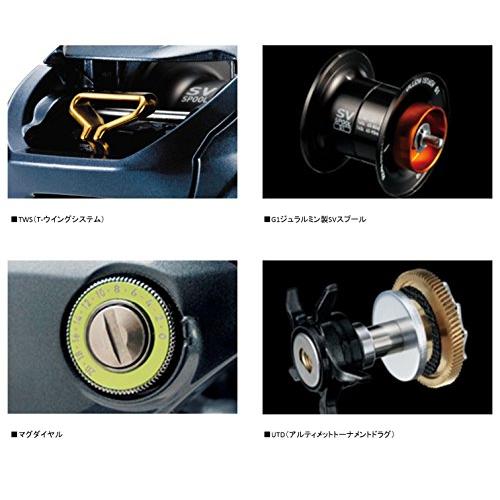 ダイワ(DAIWA) ベイトリール ジリオン SV TW 1016SV (右ハンドル) 2016年モデル 1016SV 右ハンドル
