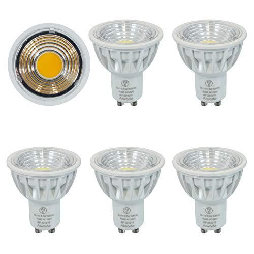 Aiwode 5.5W LED電球 550lm 60W形ハロゲン電球相当 GU10口金 調光不可