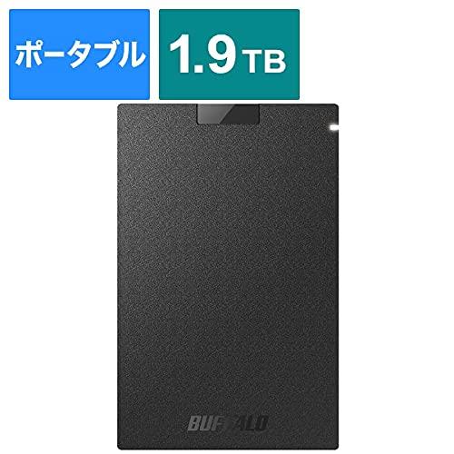 バッファロー SSD-PG1.9U3-BA USB3.1（Gen.1）対応 ポータブルSSD 1.9