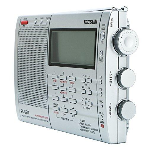 TECSUN PL660 SSB・エアバンド・同期検波 PL-660 : ハイエンド ラジオ