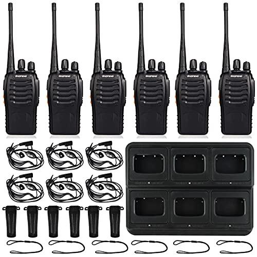 【最終】 トランシーバー 無線機 充電式 2W 超長距離タイプ 簡単操作 1500mAH リチウムイオンバッテリー・充電器・イヤホンマイク・ベルトクリップ 【2215214790】(12123円)