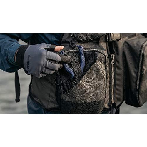 シマノ(SHIMANO) 釣り ウェア 固定式フローティングベスト ゲームベスト VF-024U グレー 0 グレー フリー