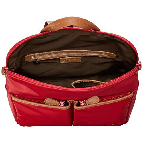 【値下げ・名盤】 [キタムラ] リュック 前面背面両方にファスナーポケット付き Y-1005 レディース レッド [赤] 70701 【K2332687951】(12766円)