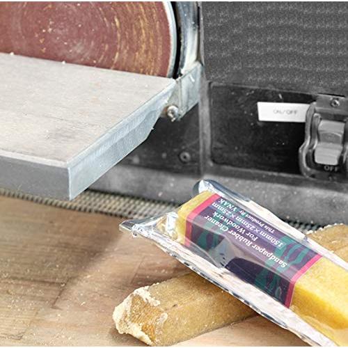 YNAK ベルトサンダー ベルト クリーナー ゴム製 サンドペーパー 研磨ベルト 目詰まり 消しゴム (150mm×25mm×25mm