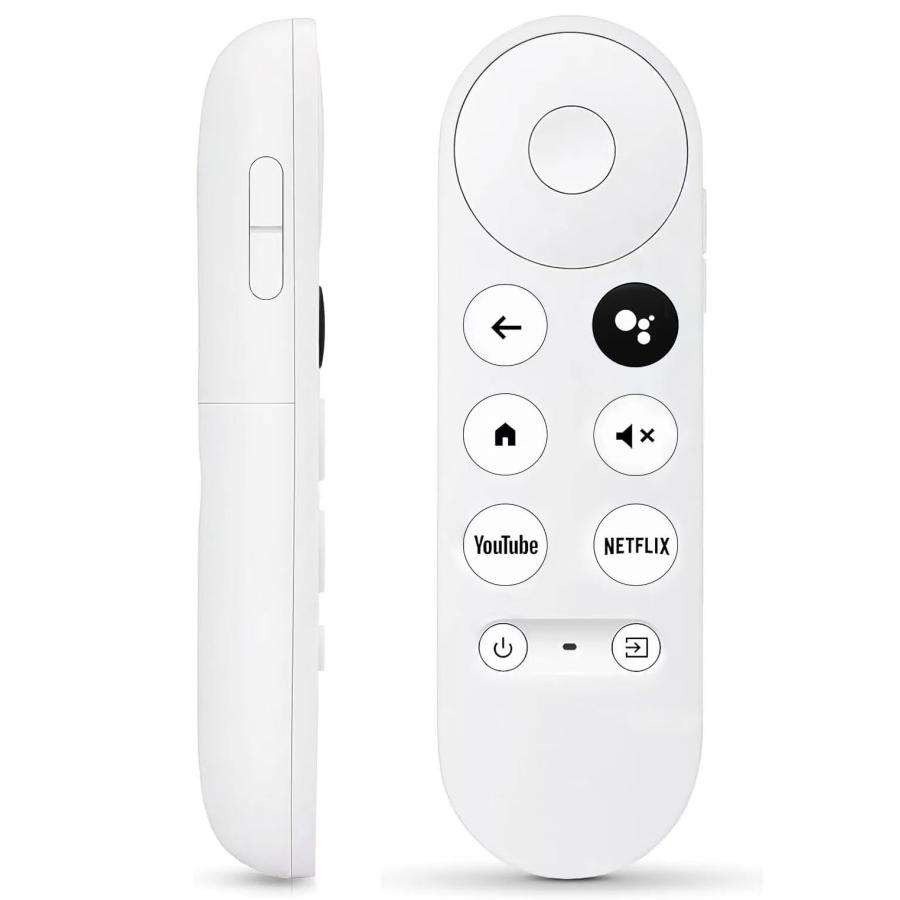 Google Chromecast 4k Snow/HD TV用アップグレード音声リモコン