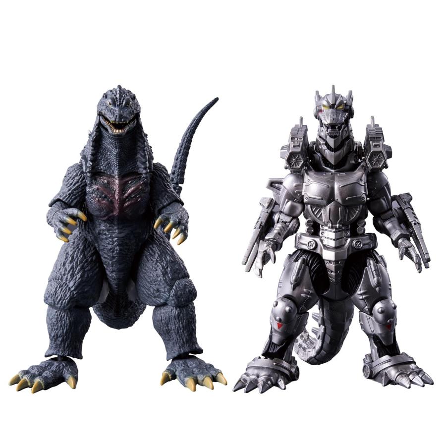 BANDAI（バンダイ） ゴジラアクションフィギュア ゴジラ(2003) × 3式機