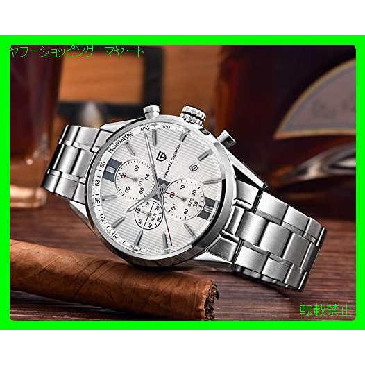 高品質の人気 腕時計 メンズ サファイアクリスタル クォーツ クロノグラフ ブランド ビジネス カジュアル 50代 30代 40代 おしゃれ 腕時計 海外出荷のため15 60日前後かかります 配送について理解した 問題ないです 苦情は一切言いません Hassoncaterers Com