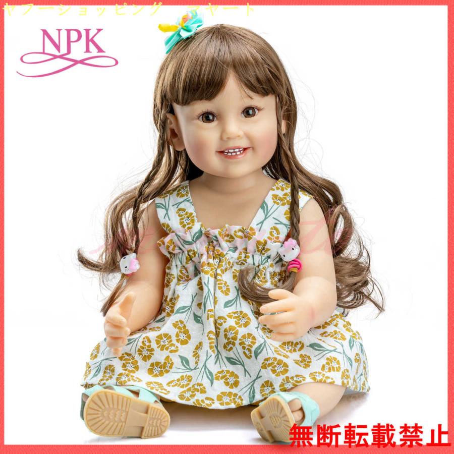 リボーンドール 人形 赤ちゃん シリコーン 衣装付き プリンセス ベビー リアル 抱き人形 女の子 ビニール 56センチ Reborn Doll