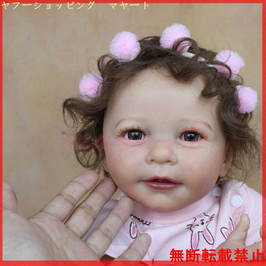 ギフト 55cm Doll Reborn かわいい 本物そっくり 抱き人形 リアル ソフトシリコーン 女の子 幼児 赤ちゃん 人形 リボーンドール 抱き人形 有名人芸能人 Themtransit Com