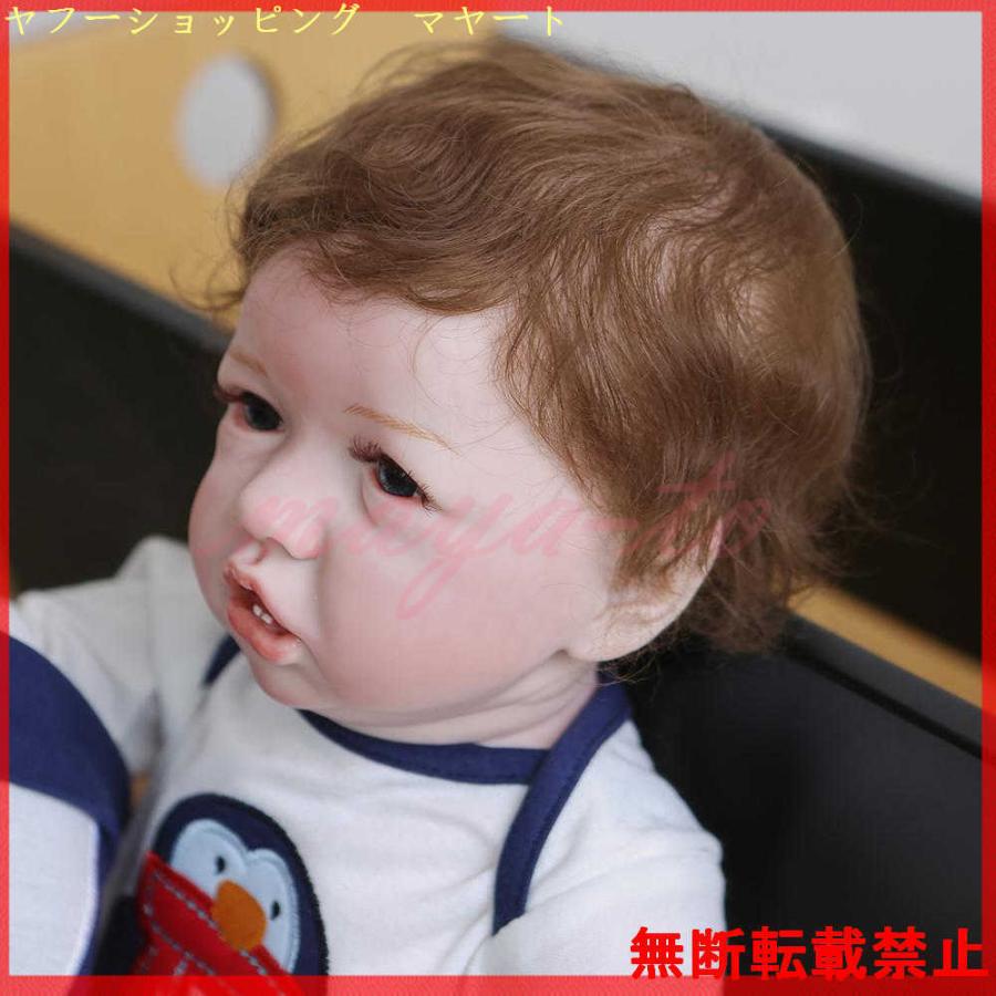 リボーンドール 人形 赤ちゃん 男の子 2色の目 ソフトシリコーン