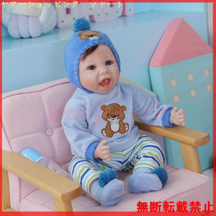 お中元 リボーンドール 人形 赤ちゃん 新生児 男の子 ソフトシリコーン リアル ２色の目 抱き人形 笑顔 かわいい Reborn Doll 55cm Miamiadschool Danielmall Com