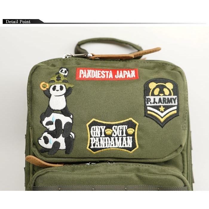PANDIESTA（パンディエスタ） 熊猫謹製 ミリタリー ボディ バッグ BAG