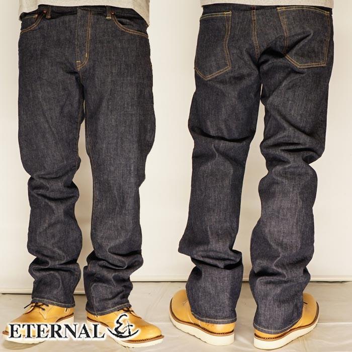 ETERNAL エターナル ストレッチ 5ポケット タイト ストレート ジーンズ