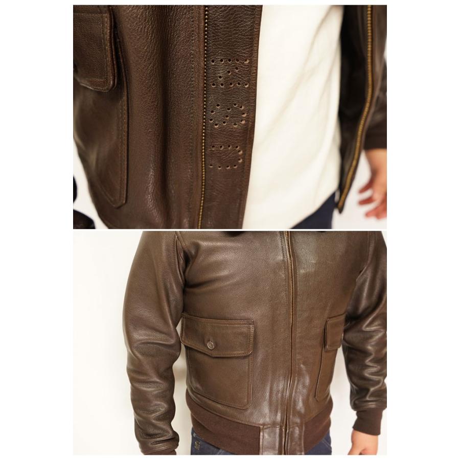 AVIREX（アヴィレックス） G-1 ゴート フライト レザー ジャケット