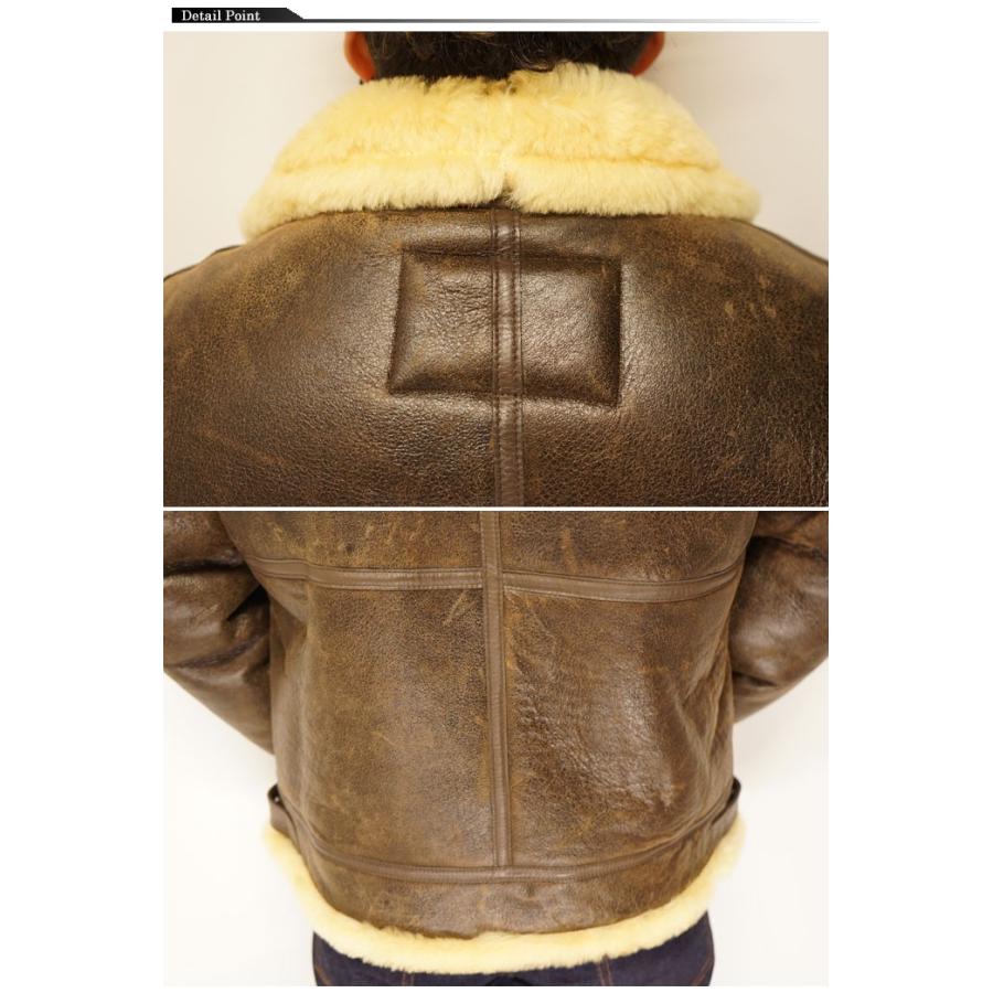 AVIREX（アヴィレックス） レザー ジャケット B-3 アウター メンズ 本