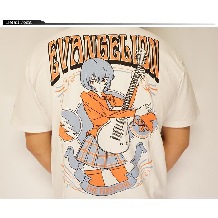 エヴァンゲリオン Evangelion × ローブローナックル Tシャツ 半袖 綾波 