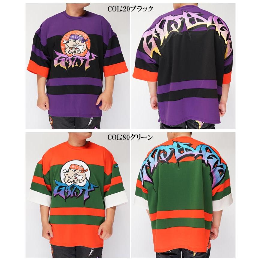GALFY（ガルフィー） Tシャツ 半袖 メンズ レディース カラーギャング
