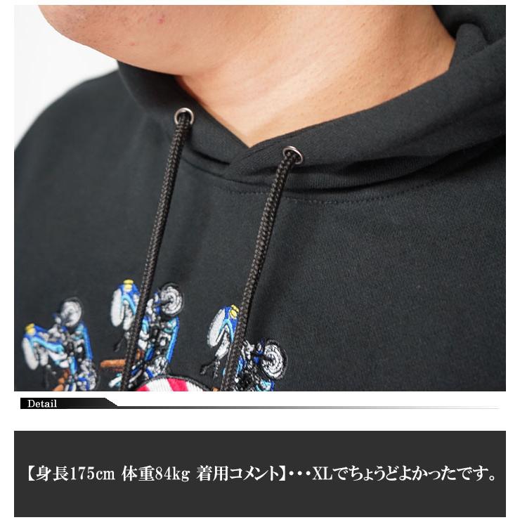 GALFY ガルフィー プルパーカー メンズ レディース テンツク