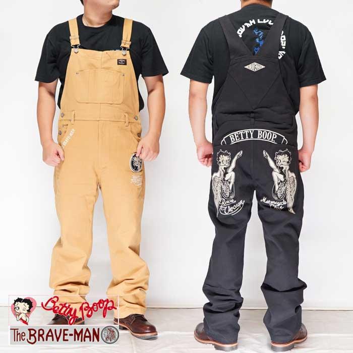 ブレイブマン THE BRAVEMAN ベティ ブーブ コラボ オーバーオール